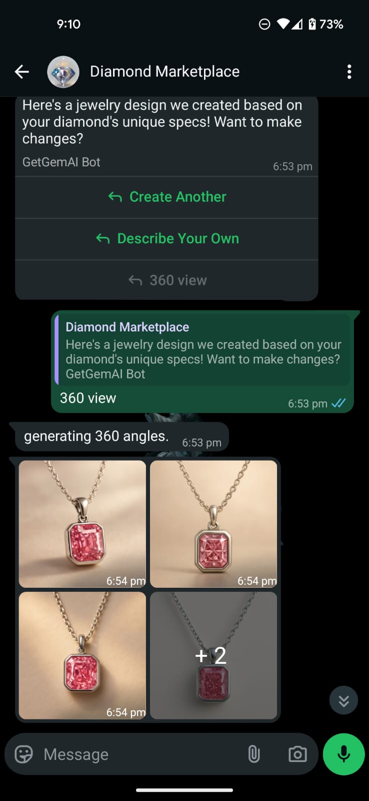Immersive product views preview