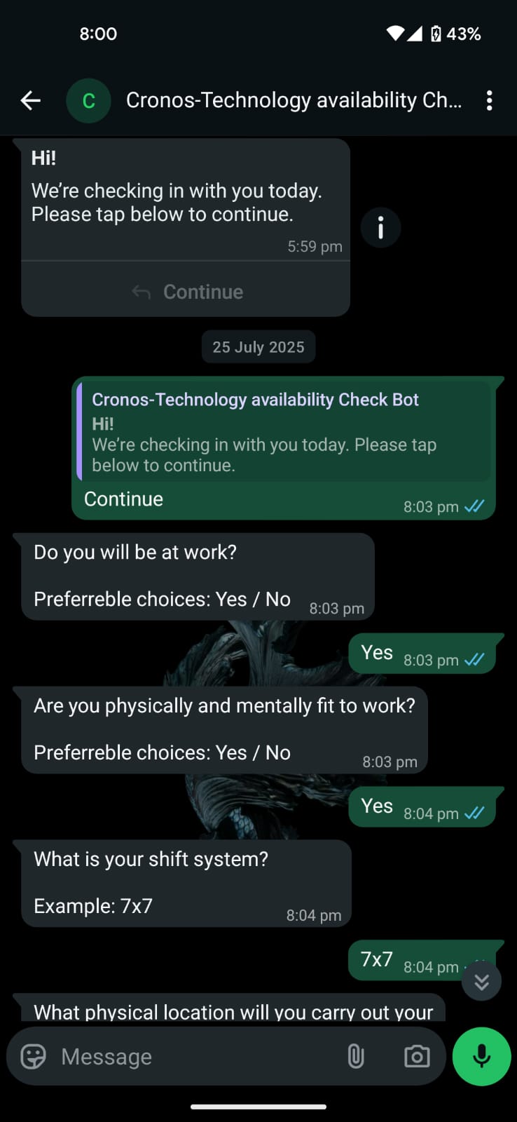 AI-Powered WhatsApp Attendance Automation Tool gallery