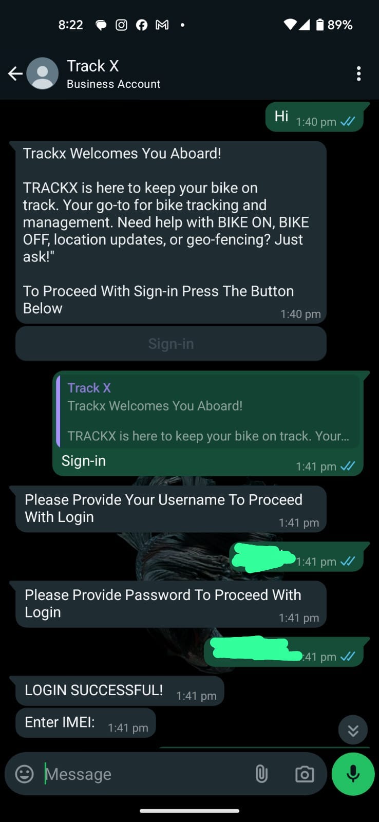TrackX – WhatsApp Vehicle Tracking & Control System gallery