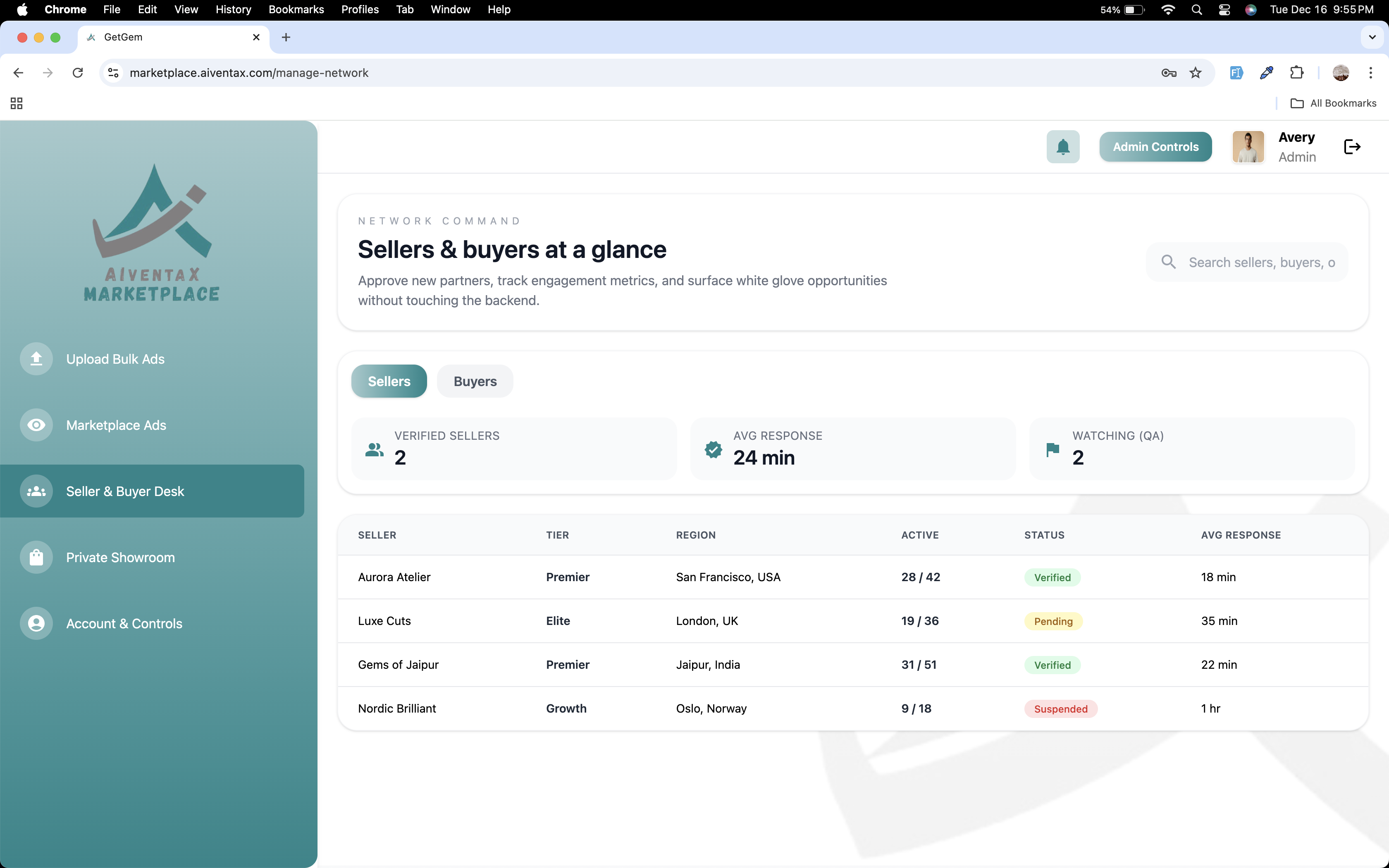 Rare Asset Marketplace OS