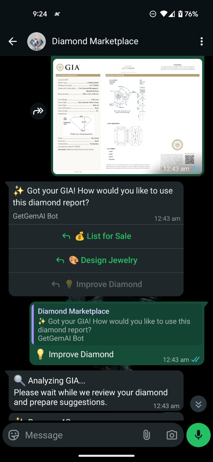 Enhanced buying experience preview