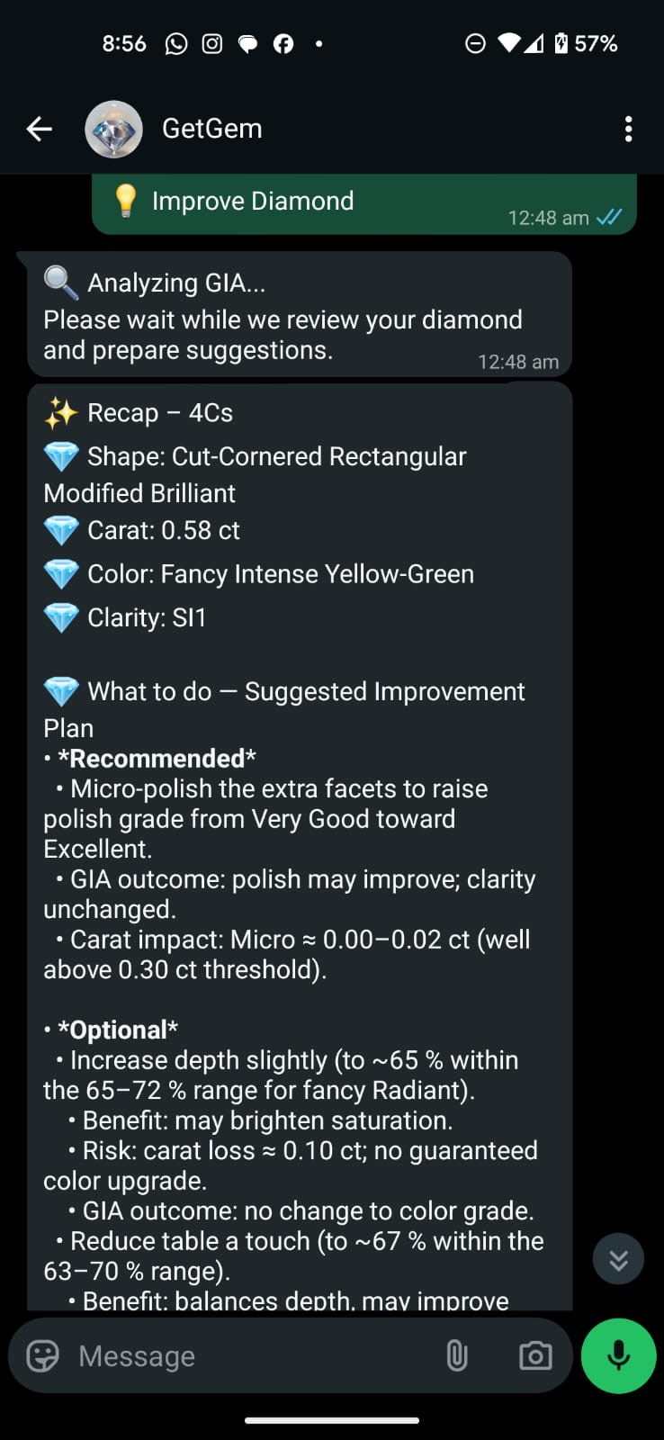 Enhanced buying experience preview