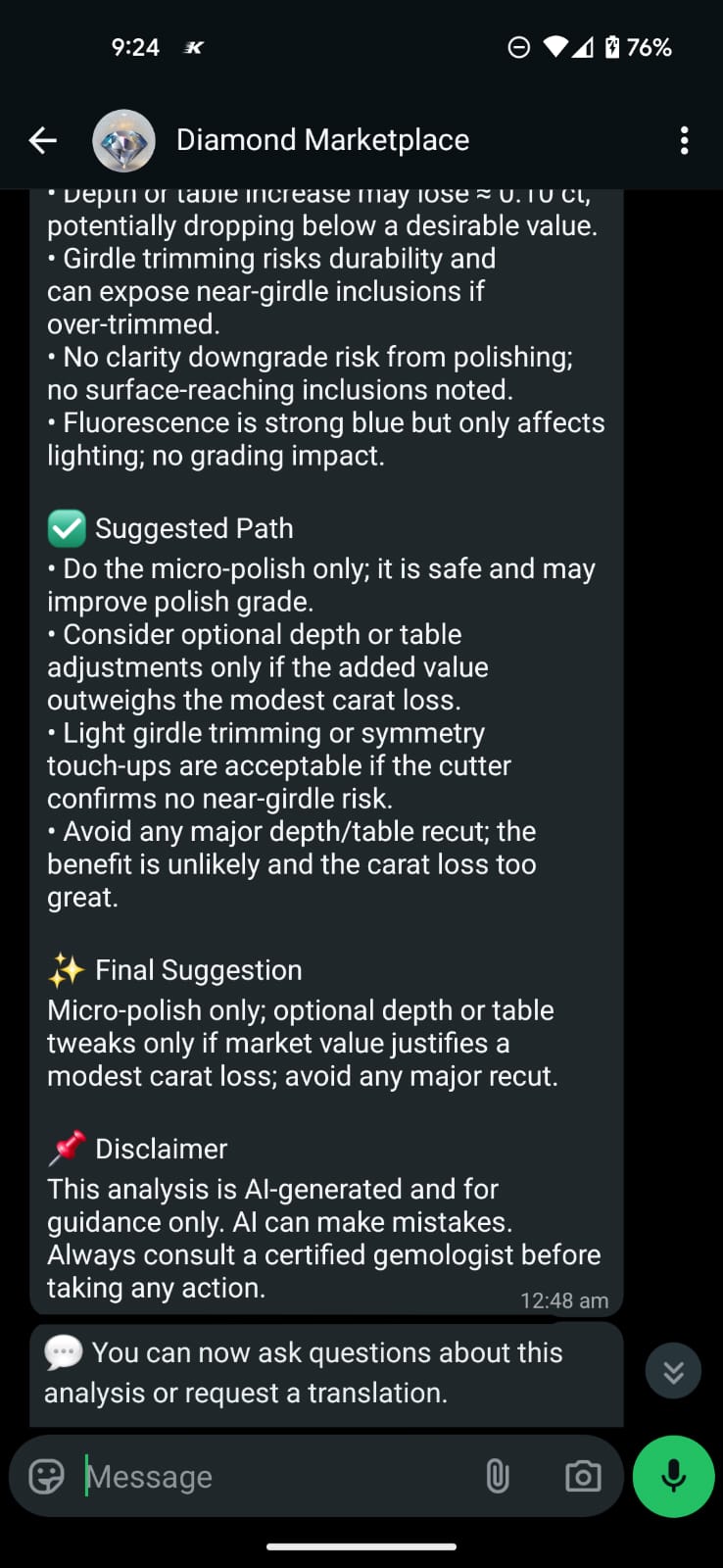 Enhanced buying experience preview