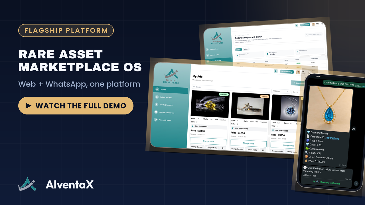 Rare Asset Marketplace OS